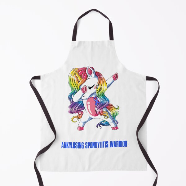 Item preview, Ankylosing Spondylitis Awareness - Unicorn Ankylosing Spondylitis Warrior Ribbon UNBREAKABLE designed and sold by Fernandezf.
