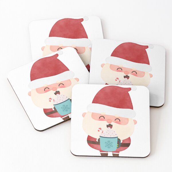 Item preview, Santa with Hot chocolate designed and sold by Calli_Designs.
