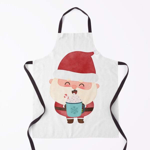 Item preview, Santa with Hot chocolate designed and sold by Calli_Designs.