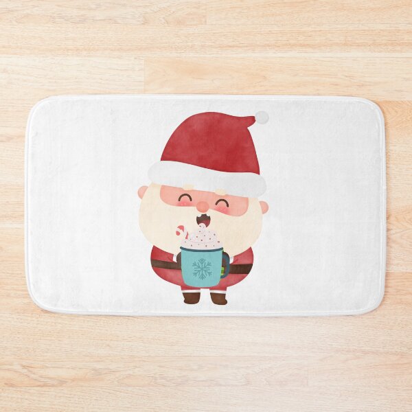 Item preview, Santa with Hot chocolate designed and sold by Calli_Designs.