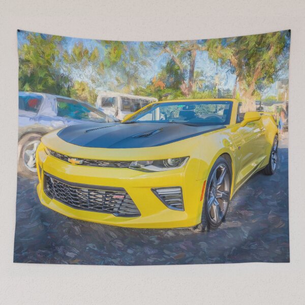 Item preview, 2018 Yellow Chevrolet Camaro SS Convertible X193 designed and sold by RichFrancoCars.
