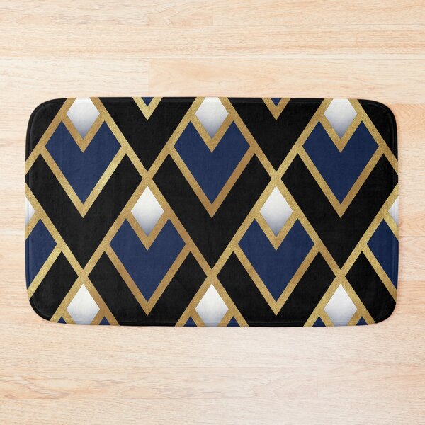 Item preview, Triangle Geometric gold cream pattern  designed and sold by TipTopTapo.
