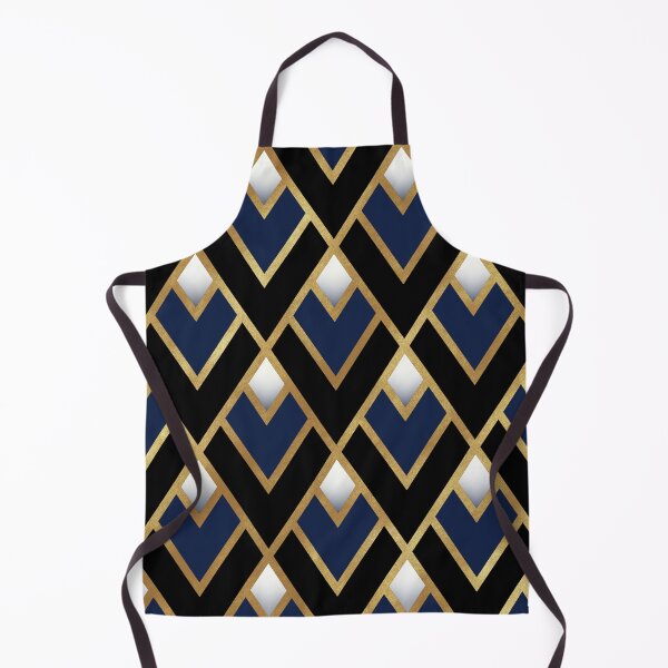 Item preview, Triangle Geometric gold cream pattern designed and sold by TipTopTapo.