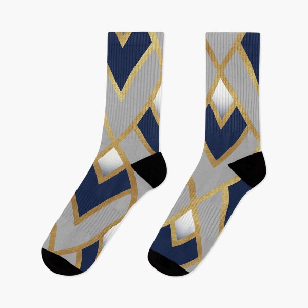 Item preview, Triangle Geometric gold cream pattern  designed and sold by TipTopTapo.