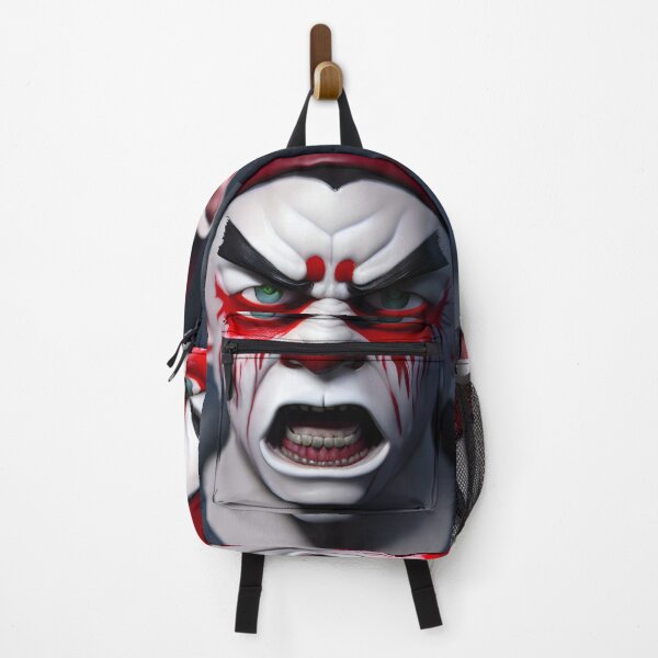 Item preview, creepy angry clown degital art 3d animation style designed and sold by Design Repo.