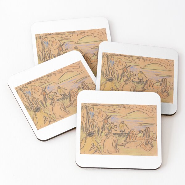 Item preview, Ernst Ludwig Kirchner Badende (1905) designed and sold by TeeARTHY.