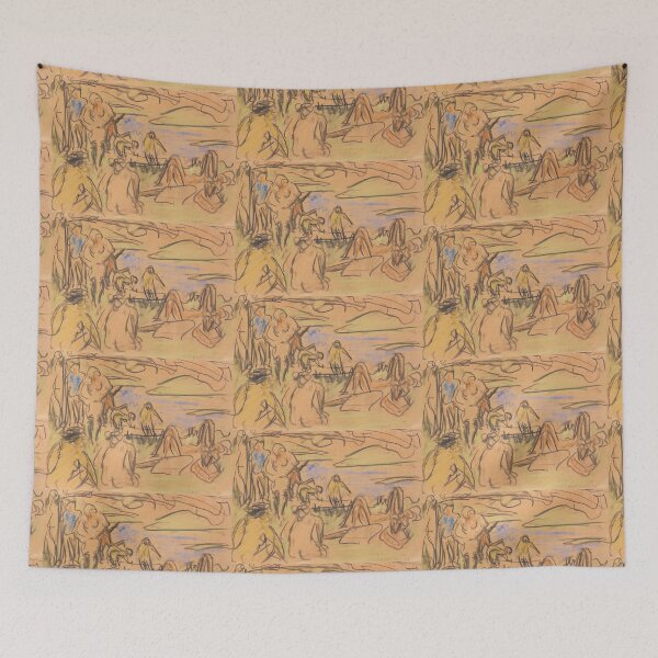 Item preview, Ernst Ludwig Kirchner Badende (1905) designed and sold by TeeARTHY.