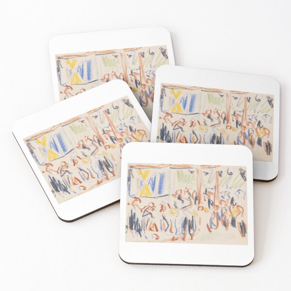 Item preview, Ernst Ludwig Kirchner Das Park-Konzert (Ca. 1908) The Park Concert designed and sold by TeeARTHY.