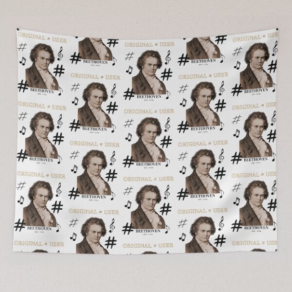 Item preview, Beethoven Hastags designed and sold by SelenaJ.