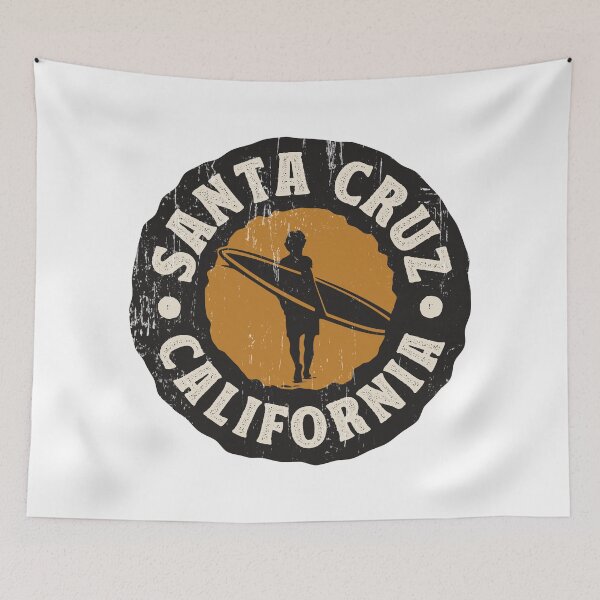 Item preview, RETRO SANTA CRUZ CALIFORNIA designed and sold by TonySpencer.