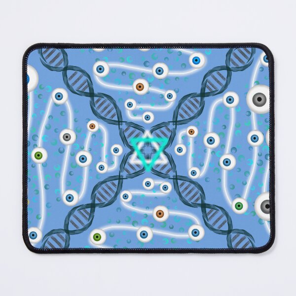 Item preview, I am a Jewish scientist, blue background designed and sold by Osher-BioArt.