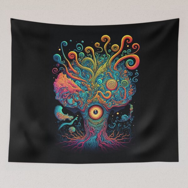 Item preview, The All Seeing Mushroom Tree designed and sold by ClonePingui.