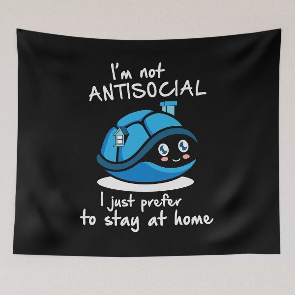 Item preview, I'm Not AntiSocial, I Just Prefer To Stay At Home designed and sold by proearth2022.