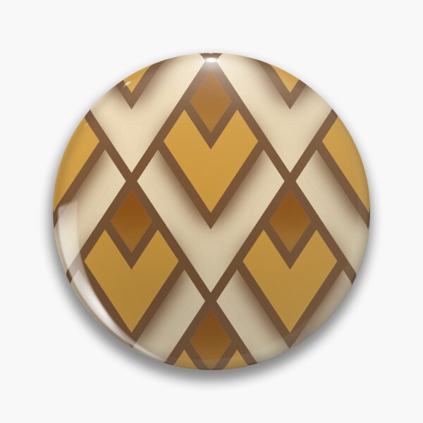 Item preview, Triangle Geometric pattern earthy colours  designed and sold by TipTopTapo.