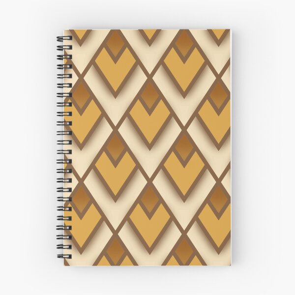 Item preview, Triangle Geometric pattern earthy colours  designed and sold by TipTopTapo.