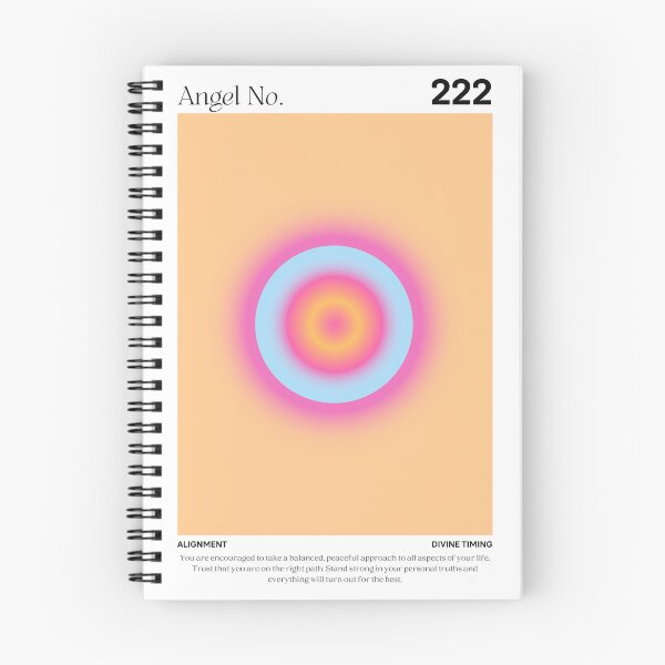Item preview, Angel Number 222 Aesthetic Aura Gradient designed and sold by blazingbloom.