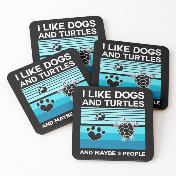 Item preview, I Like Dogs And Turtles And Maybe 3 People designed and sold by proearth2022.