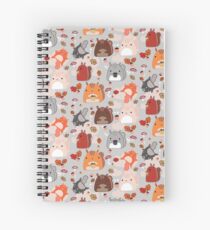 Kawaii Eichhörnchen Spiralblock