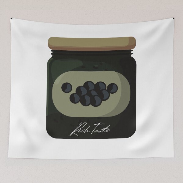 Aperçu de l'œuvre Caviar noir au goût riche créée et vendue par mkzmerch.