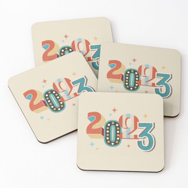 Item preview, Vintage Retro - 2023 - New Year designed and sold by DesignByLeo.