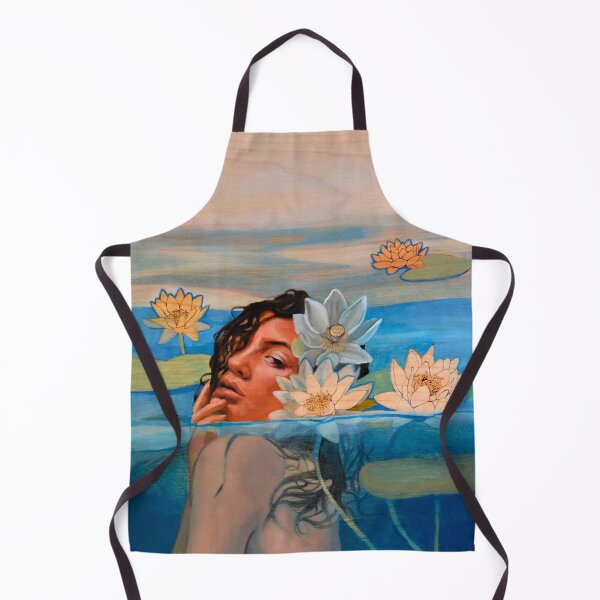 Item preview, Mermaid among the Lilies designed and sold by AmandaFineArt.