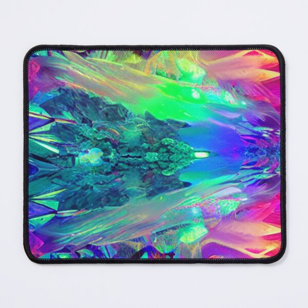 Item preview, Psychedelic crystal landscape designed and sold by dwhowe.