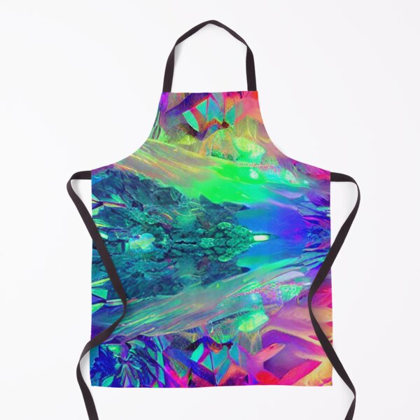 Item preview, Psychedelic crystal landscape designed and sold by dwhowe.