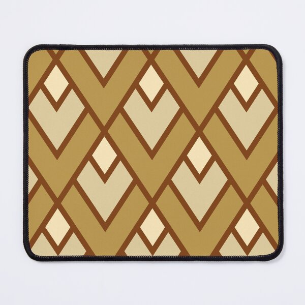 Item preview,  Retro Triangle Geometric pattern cream earthy designed and sold by TipTopTapo.