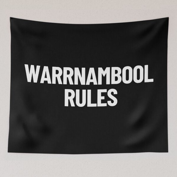 Item preview, Warrnambool Rules Victoria Australia Capital City designed and sold by Legit Hooligan.