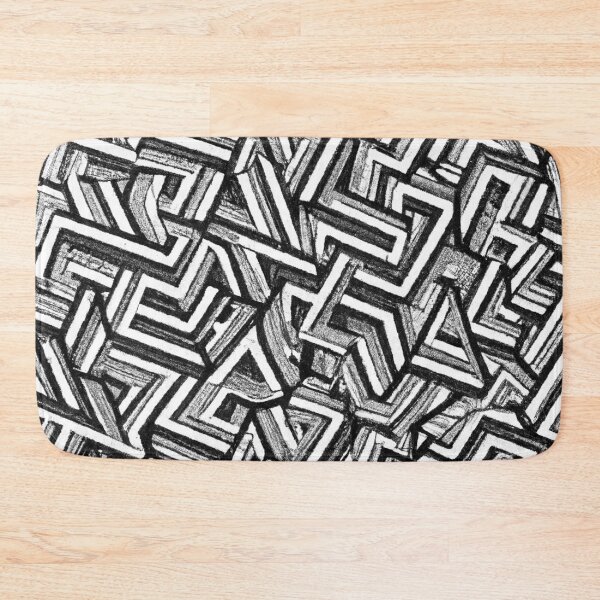 Item preview, Black and white geometric designed and sold by Bakesales.