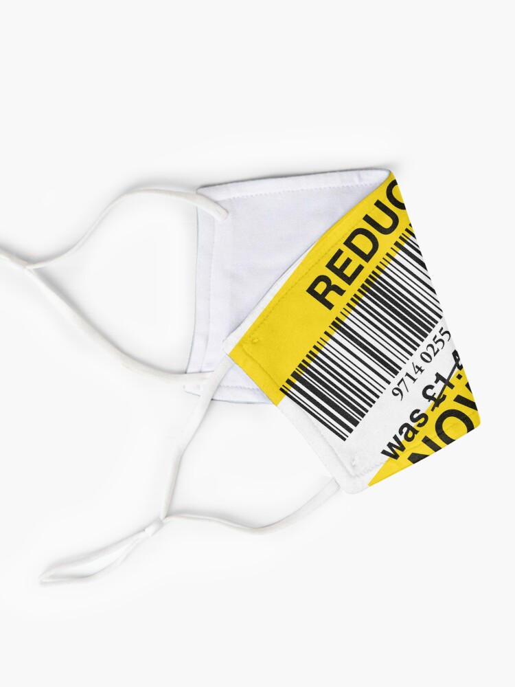 Alternate view of Tesco Reduced Yellow Sticker - Grab a bargain Mask