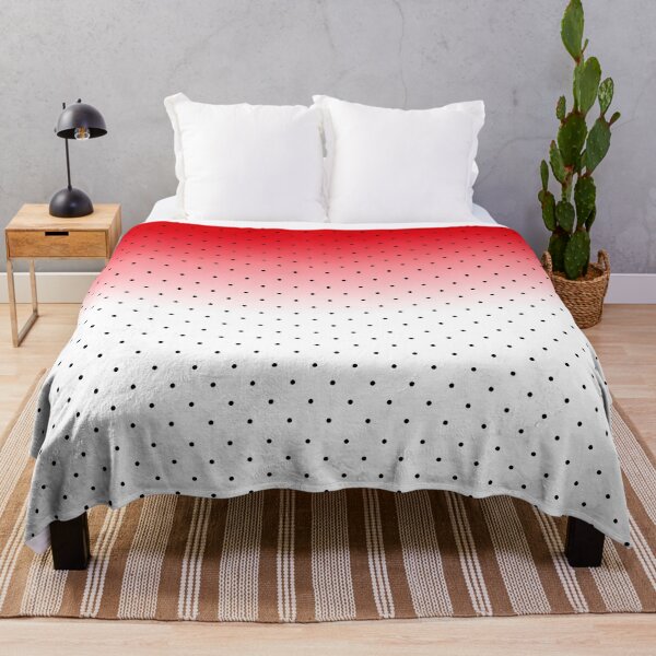 Item preview, Polka Dots on Red and White Gradient designed and sold by humnoo.