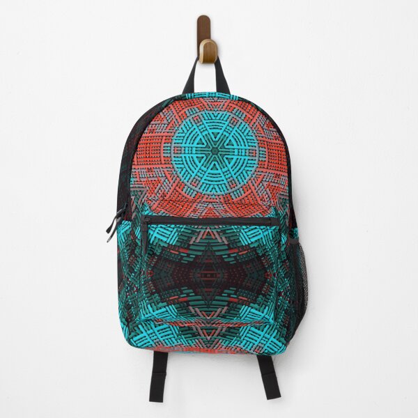 Item preview, Weave Mandala Red and Blue designed and sold by WormholeOrbital.