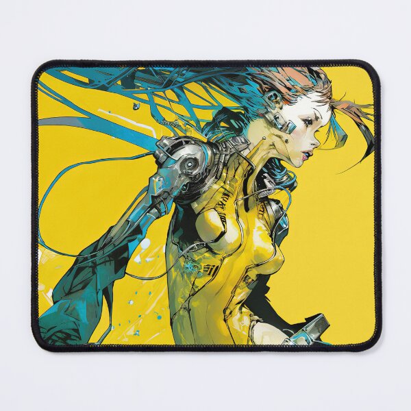 Item preview, Cyberpunk girl: Yasemin designed and sold by ai-miilk.