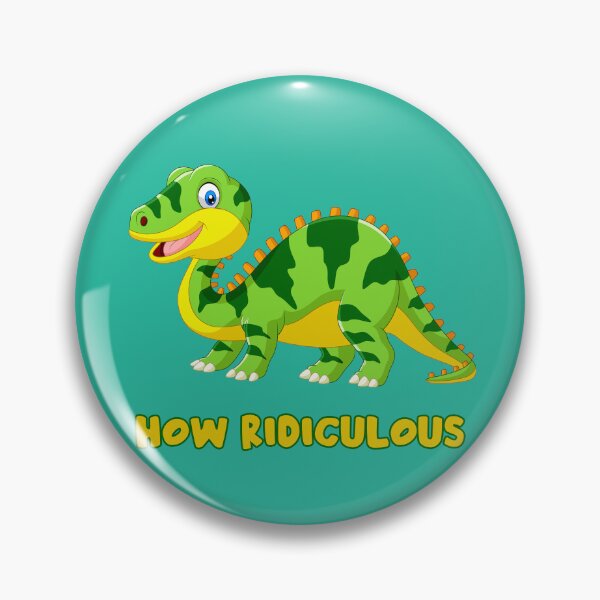 Item preview, Copy of   How Ridiculous Rexy Funny Fish Rexy Geen Yellow Gift designed and sold by CandyLoo.