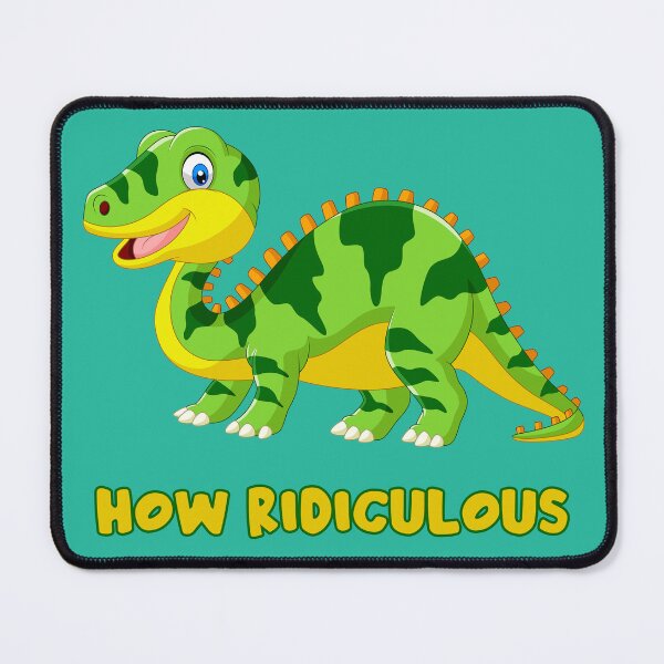 Item preview, Copy of How Ridiculous Rexy Funny Fish Rexy Geen Yellow Gift designed and sold by CandyLoo.
