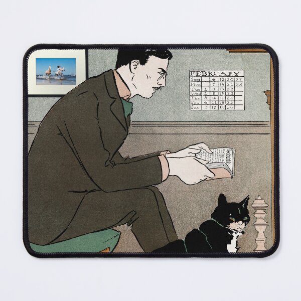 Item preview, Reading with the cat designed and sold by HofTao.