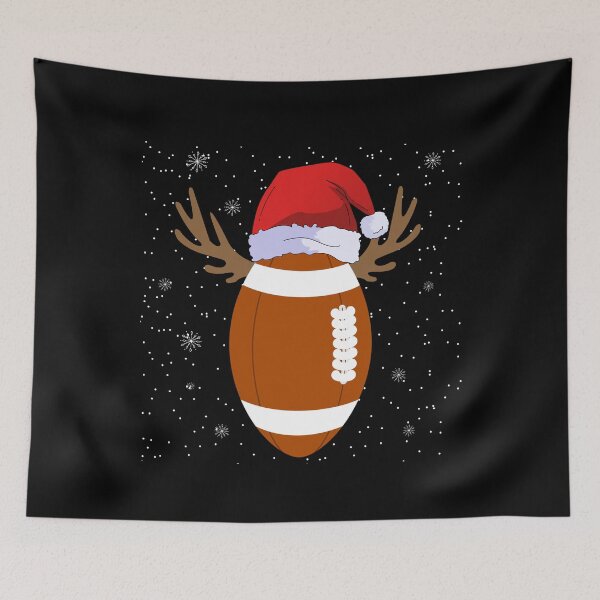 Item preview, Christmas Football Santa Hat Reindeer Funny Xmas Outfits designed and sold by cimibaka25.