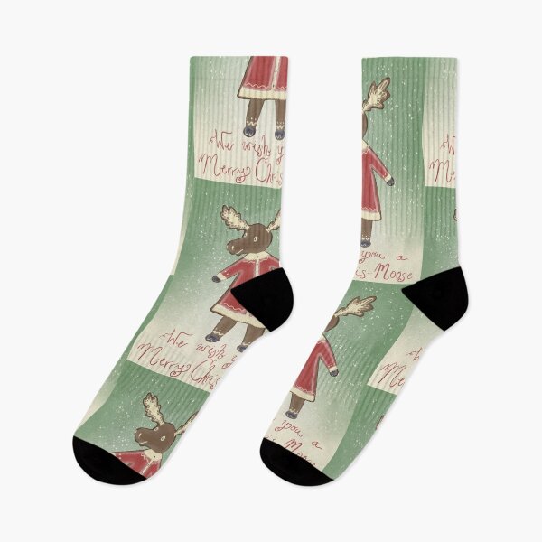 Item preview, We Wish You A Merry Chris Moose designed and sold by laurenheather.