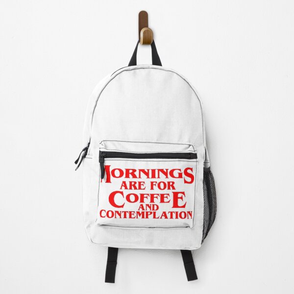 Item preview,   MORNINGS ARE FOR COFFEE AND CONTEMPLATION, COFFEE Quotes designed and sold by NV Design.