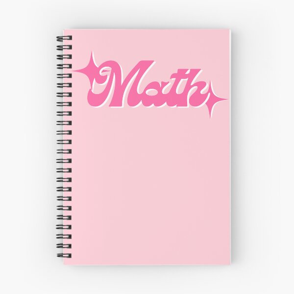 Item preview, Bright Pink Math With Stars designed and sold by PreppyPalace.