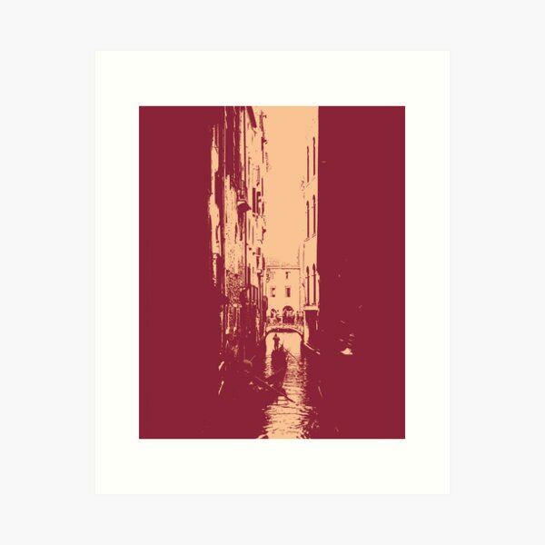 Item preview, Venice Italy - Two Tone Reddish designed and sold by warrendowson.