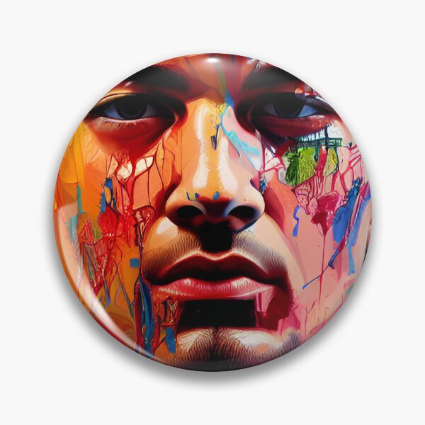 Item preview, colorful portrai color splash art  designed and sold by Design Repo.