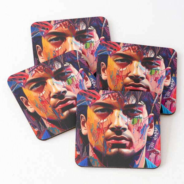 Item preview, colorful portrai color splash art  designed and sold by Design Repo.