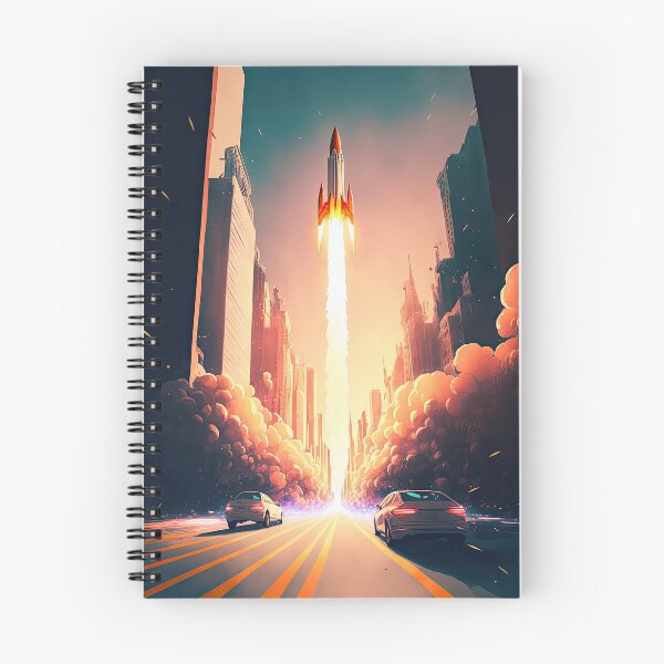 Item preview, Rocket launched from within the city designed and sold by mrlongfield.