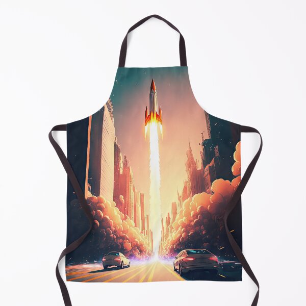 Item preview, Rocket launched from within the city designed and sold by mrlongfield.