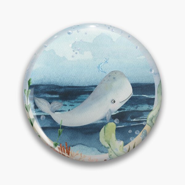 Item preview, Whale - Everything is connected - #1designpourlespoir 2022 designed and sold by Association Permacultur'Espoir.