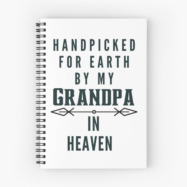 Item preview, Handpicked for Earth by my Grandpa in Heaven designed and sold by Shells311s.