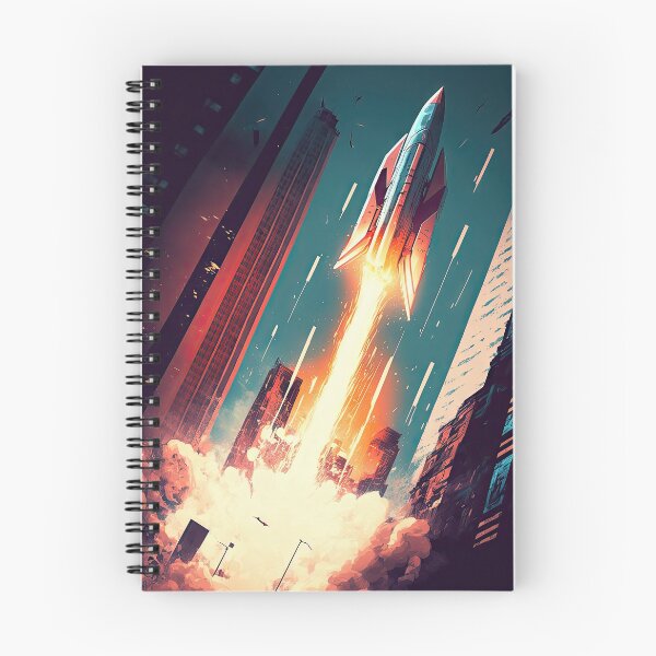 Item preview, Rocket launched from within the city designed and sold by mrlongfield.