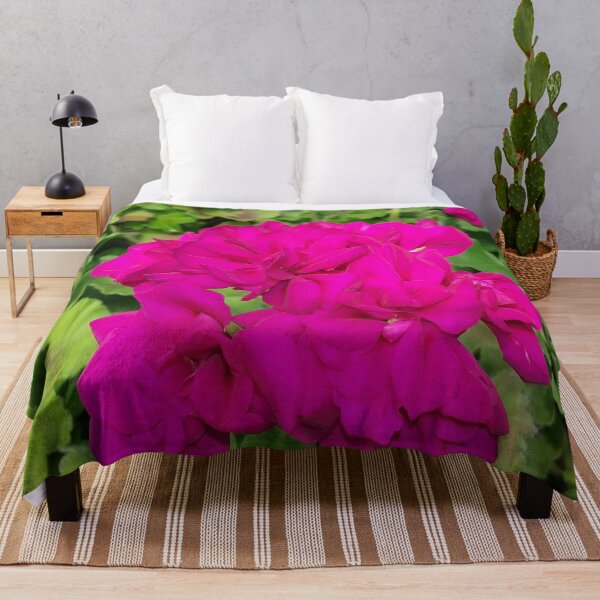 Item preview, Medium Violet Interspecific Geranium Pretty Flowers designed and sold by cascadecuts.